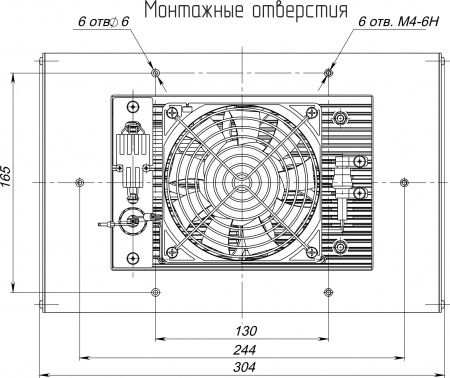 Термоэлектрический охладитель UNISPLIT-200-230-65-00